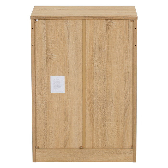 収納ラック スフィーダ ダストボックス上 NA ナチュラル 組立品 W600×D445-448×H850mm 13kg fj-74141の画像
