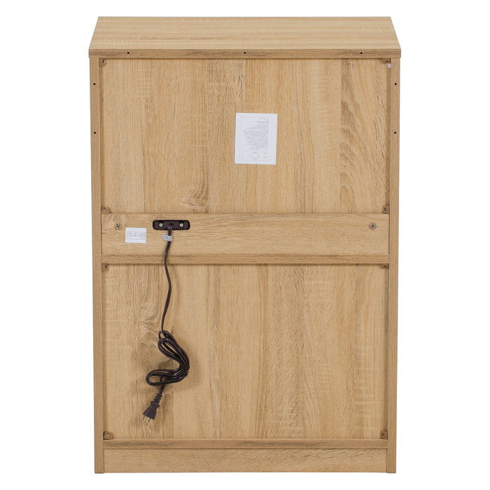レンジボード スフィーダ NA ナチュラル 組立品 W600×D445-448×H850mm 23kg fj-74143の画像