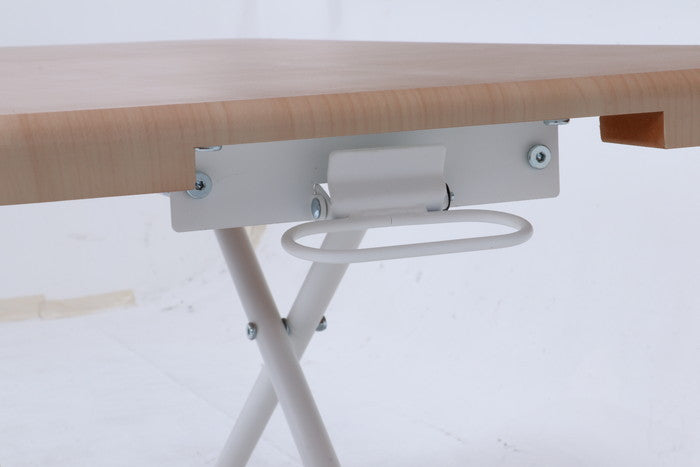 ガス昇降フリーテーブル ワイド ナチュラル HK-5011-527 NA fj-74711の画像