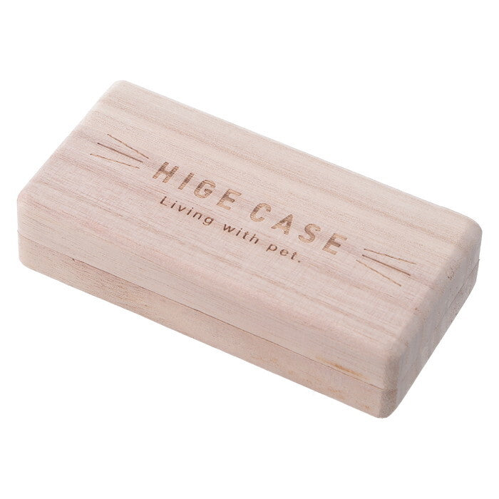 ひげケース スクエア 29995 ナチュラル 完成品 W120×D60×H29mm 0.1kg fj-78948の画像