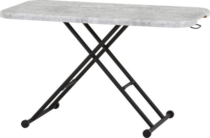 ガス昇降フリーテーブル ワイド コンクリート FB-HK-5011-56 コンクリｰト 幅1200×奥行600×高さ120?700mm fj-79504の画像