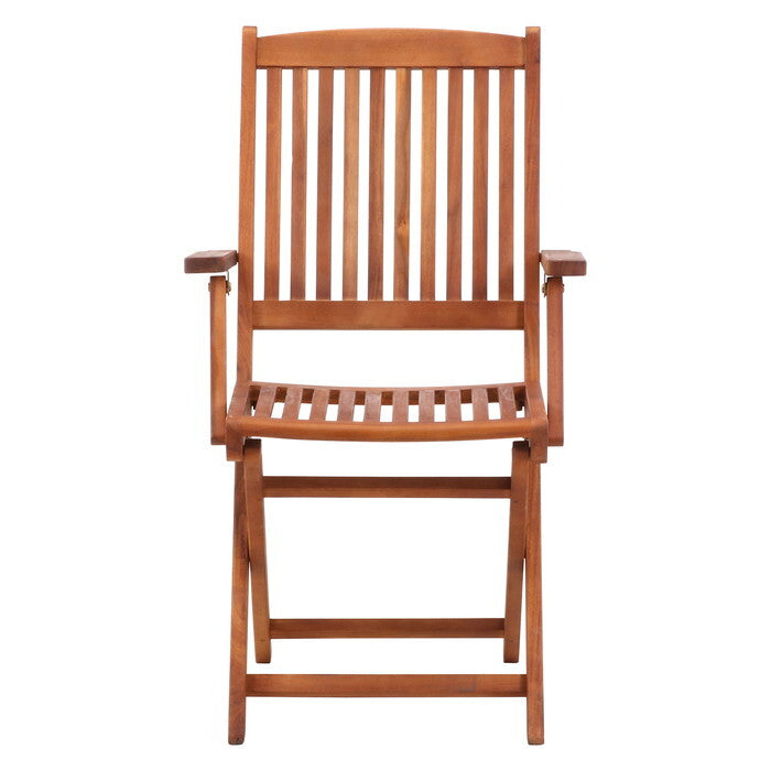フォールディングチェア 肘付 #GC92JP ブラウン 完成品 W540×D620×H910mm 5.74kg fj-81059の画像