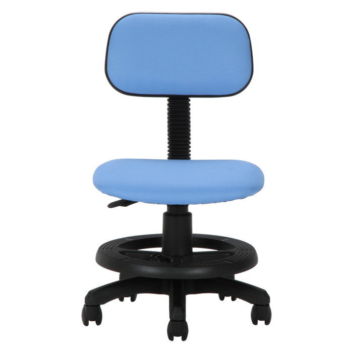 学童チェアー ブラック/ブルー ブルー 450 ×485 ×760?870 fj-82689の画像