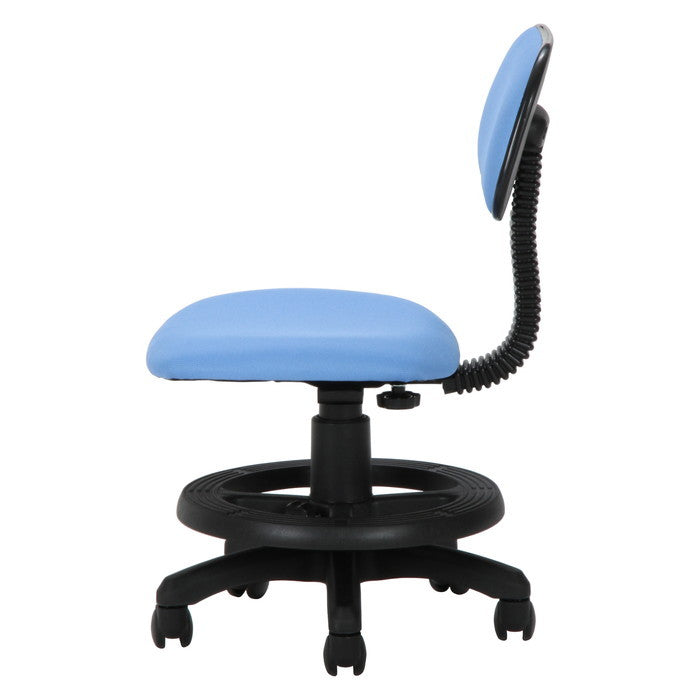 学童チェアー ブラック/ブルー ブルー 450 ×485 ×760?870 fj-82689の画像