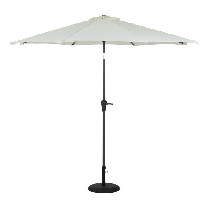 ガーデンパラソル アルミパラソル 270cm アイボリー TJB004 パラソルのみ ベース別売り fj-85185の画像