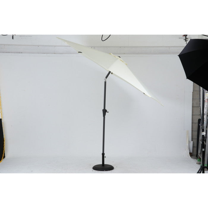 ガーデンパラソル アルミパラソル 270cm アイボリー TJB004 パラソルのみ ベース別売り fj-85185の画像
