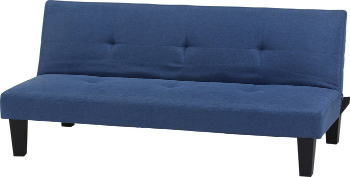 ソファーベッド スミス2 BL ブルｰ 幅1700×奥行800?960×高さ370?740mm fj-85194の画像