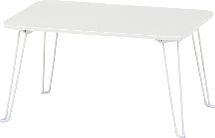 くすみカラーテーブル クレール 6040 ホワイト HH-60402 オフホワイト 幅600×奥行400×高さ320mm fj-85379の画像