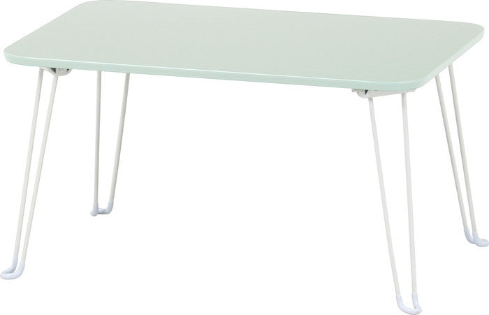 くすみカラーテーブル クレール 6040 グリーン HH-60404 グリｰン 幅600×奥行400×高さ320mm fj-85382の画像