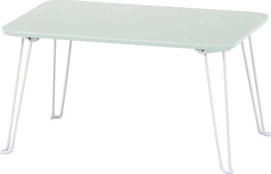 くすみカラーテーブル クレール 6040 グリーン HH-60404 グリｰン 幅600×奥行400×高さ320mm fj-85382の画像