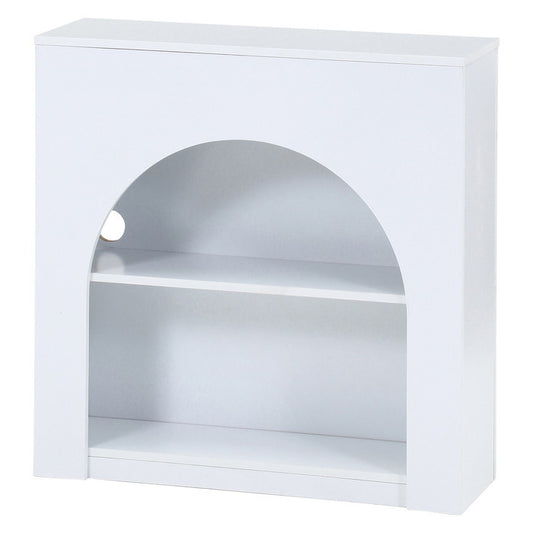 Chamill マントルピース WH ホワイト 幅800×奥行250×高さ800 fj-85859の画像