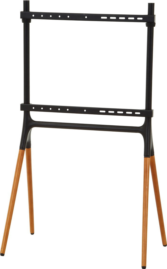 ブナ材 テレビ台 TV台 テレビスタンド 4本脚 FS12-46F-01 ブラックブラウン 幅800×奥行500×高さ1380mm fj-85985の画像