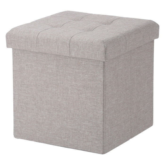 ハント ボックス スツール 30? ライトグレー 幅310×奥行310×高さ305 fj-85991の画像