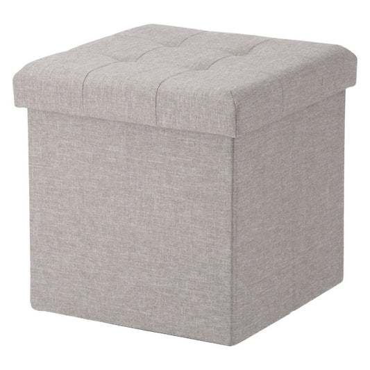 ハント ボックス スツール 30? ライトグレー 幅310×奥行310×高さ305 fj-85991の画像