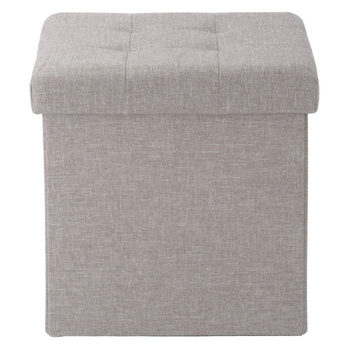 ハント ボックス スツール 30? ライトグレー 幅310×奥行310×高さ305 fj-85991の画像