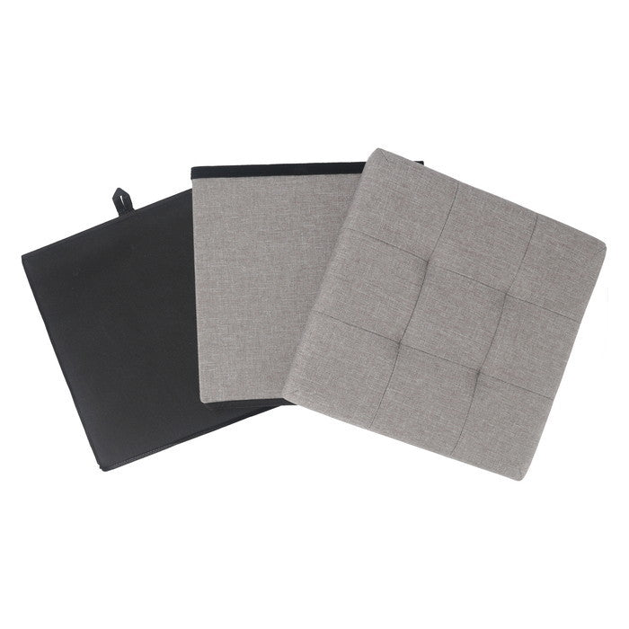 ハント ボックス スツール 30? ライトグレー 幅310×奥行310×高さ305 fj-85991の画像