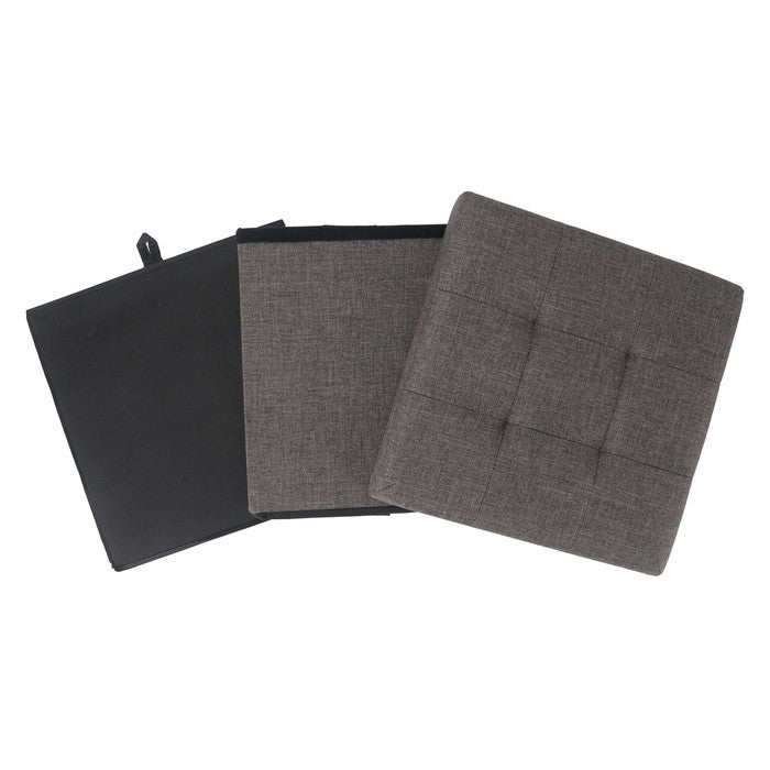 ハント ボックス スツール 30? チャコール 幅310×奥行310×高さ305 fj-85992の画像