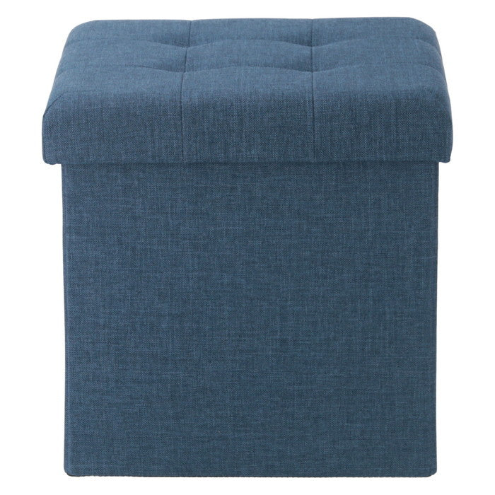 ハント ボックス スツール 30? ネイビー 幅310×奥行310×高さ305 fj-85993の画像