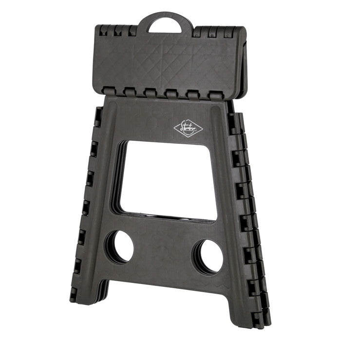 フォールディングステップスツール H39cm KH カーキ 完成品 W390×D330×H390mm 1.45kg fj-86077の画像
