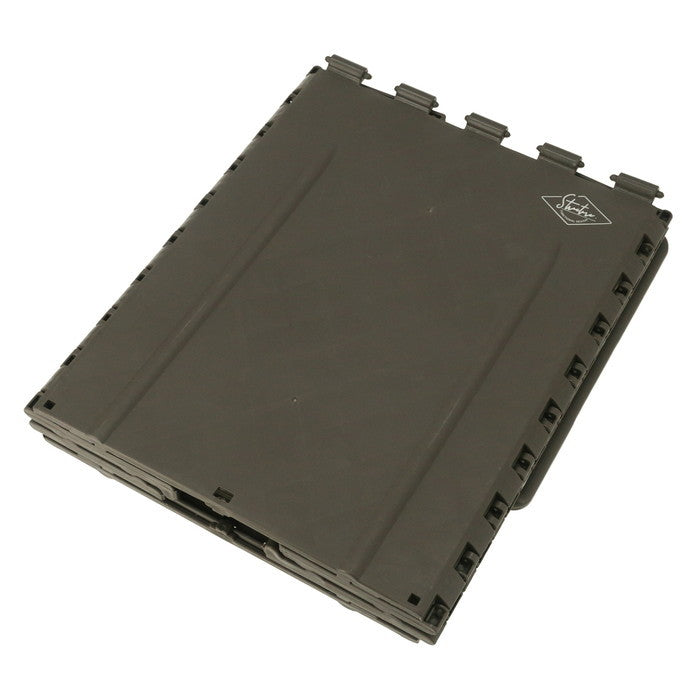 フォールディングストレージスツール ST04 KH カーキ 幅320×奥行275×高さ375 折りたたみ 折り畳み fj-86104の画像