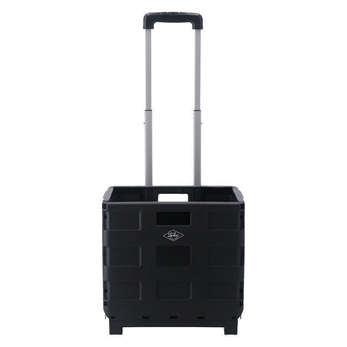 フォールディングキャリーカート ST05 BK ブラック 幅400×奥行305×高さ870 折りたたみ 折り畳み fj-86109の画像