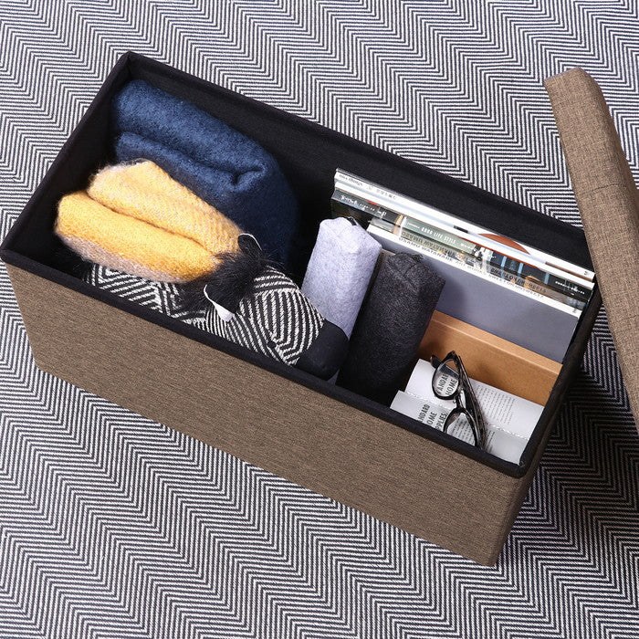 ハント ストレージ ベンチ 6030 チャコール 幅600×奥行300×高さ300 fj-86140の画像