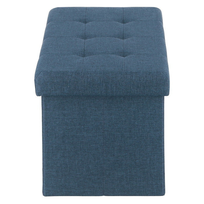 ハント ストレージ ベンチ 6030 ネイビー 幅600×奥行300×高さ300 fj-86141の画像