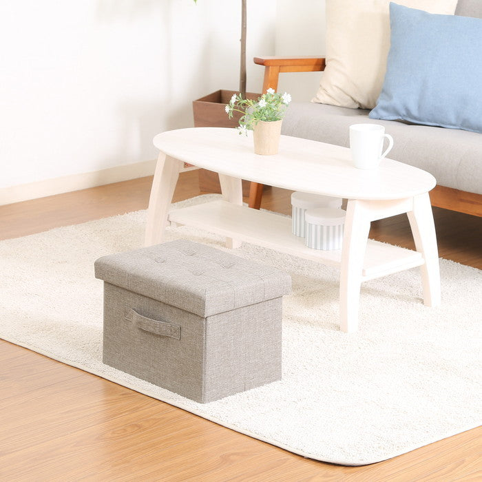 ハント 座れる インナーボックス ライトグレー 幅380×奥行250×高さ250 fj-86142の画像