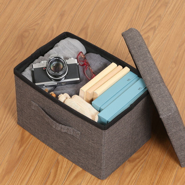 ハント 座れる インナーボックス チャコール 幅380×奥行250×高さ250 fj-86143の画像