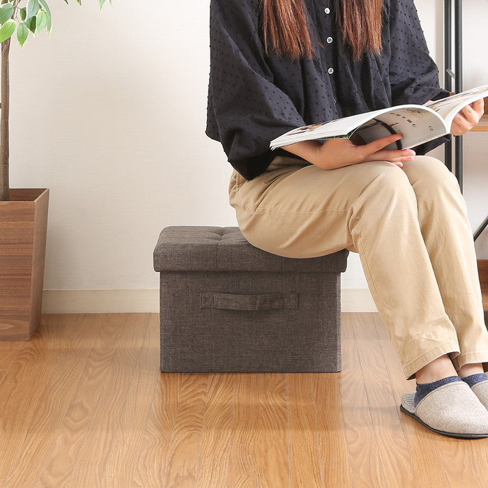 ハント 座れる インナーボックス チャコール 幅380×奥行250×高さ250 fj-86143の画像