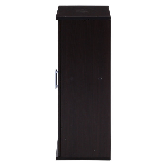 ルーバー&ミラー付きシューズボックス60幅 BR ブラウン 600 ×345 ×930 fj-86190の画像