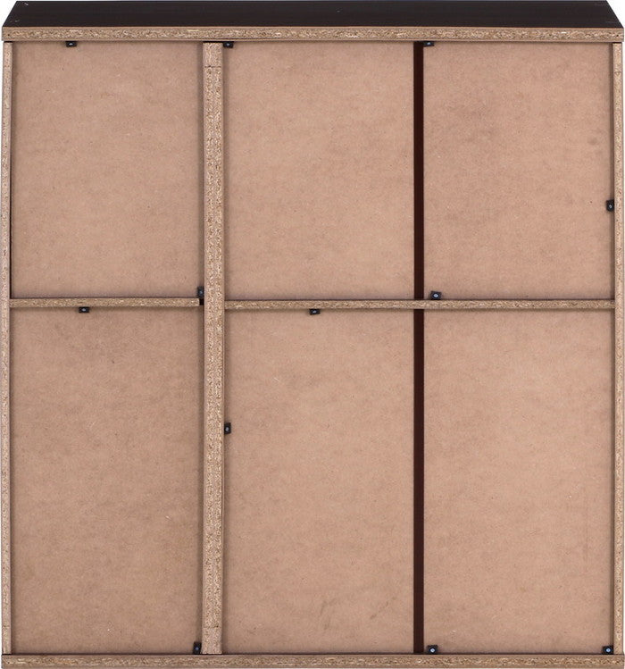 ルーバー&ミラー付シューズボックス90幅 BR ブラウン 900×345×930 fj-86192の画像