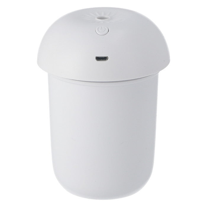 加湿器 キノコ 200ml ホワイト 75 ×75 ×115 fj-86631の画像