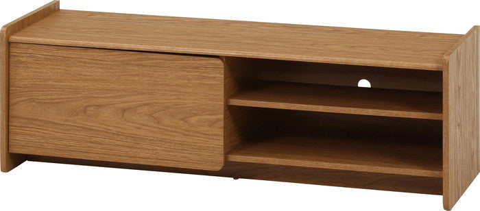 ヘーゼル テレビ台 TV台 テレビボード 120幅 ミドルブラウン ELV91 007TV11 ミドルブラウン 幅1200×奥行395×高さ395mm fj-86942の画像