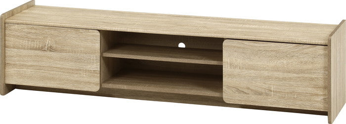 ヘーゼル テレビ台 TV台 テレビボード 160幅 ホワイトオーク ELV91 007TV12 ホワイトオｰク 幅1590×奥行395×高さ395mm fj-86945の画像