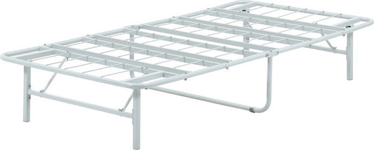 工具不要折りたたみパイプベッド easy GY グレｰ 幅975×奥行1950×高さ340mm fj-87496の画像