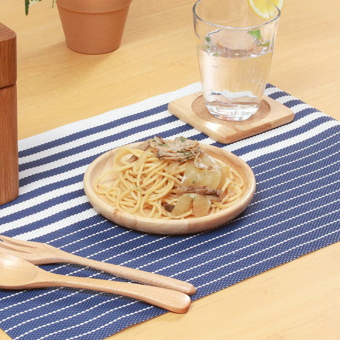 ディッシュ 木製 ラウンド S ボヌール ナチュラル 完成品 W150×D150×H18mm 0.1kg fj-96217の画像