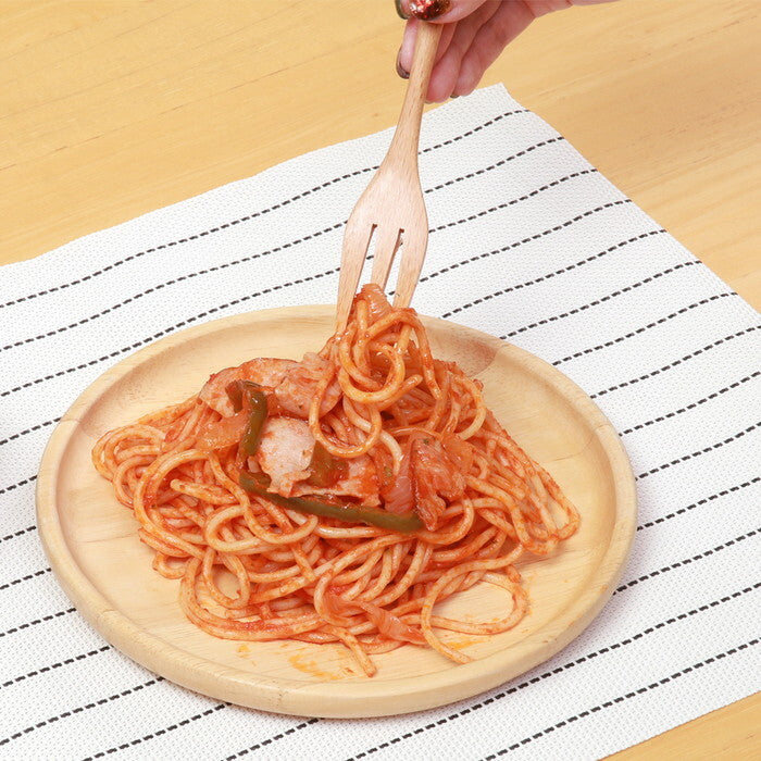 ディッシュ 木製 ラウンド M ボヌール ナチュラル 完成品 W190×D190×H18mm 0.13kg fj-96218の画像