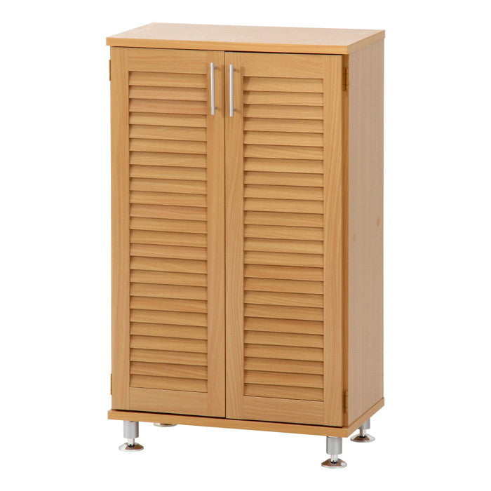 ルーバーシューズボックス ナチュラル SB-6033NA fj-96563の画像