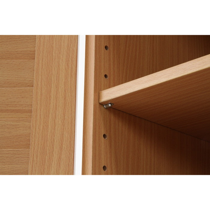 ルーバーシューズボックス ナチュラル SB-6033NA fj-96563の画像