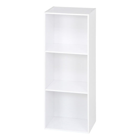 カラーボックス 3段 A4対応 ホワイト HP943 A4 WH fj-96570の画像