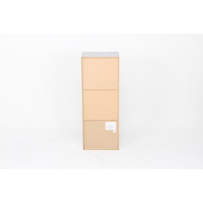 カラーボックス 3段 A4対応 ホワイト HP943 A4 WH fj-96570の画像