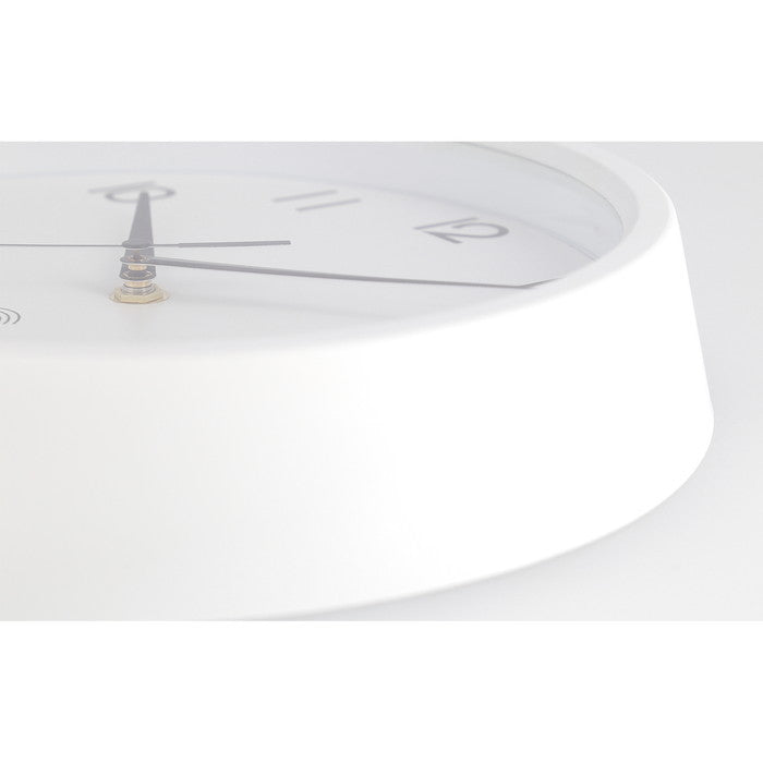 電波掛時計 カペラ Φ27cm ホワイト EG8819P-RC fj-99275の画像