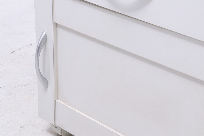 キッチンカウンター サージュ WH×NA 45幅 (96817) ナチュラル×ホワイト 450×395×890 fj-99520の画像