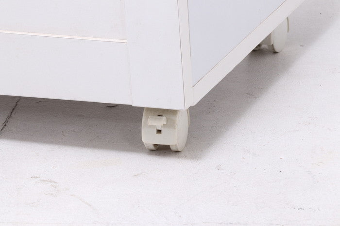 キッチンカウンター サージュ WH×NA 45幅 (96817) ナチュラル×ホワイト 450×395×890 fj-99520の画像