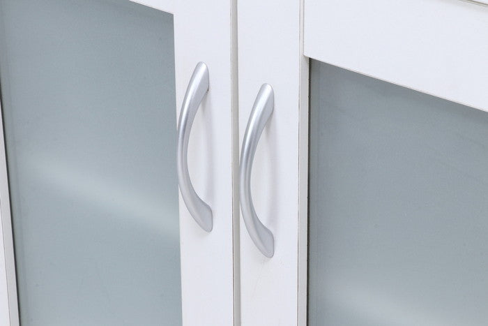 キッチンカウンター サージュ WH×NA 90幅 (96819) ナチュラル×ホワイト 900×395×890 fj-99522の画像