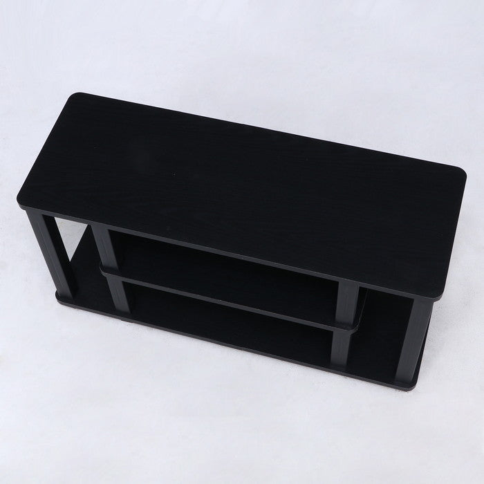 フィット TVラック テレビ台 テレビボード TVボード AVラック W80 BR×BK ブラウン×ブラック 800 ×295 ×408 fj-99912の画像