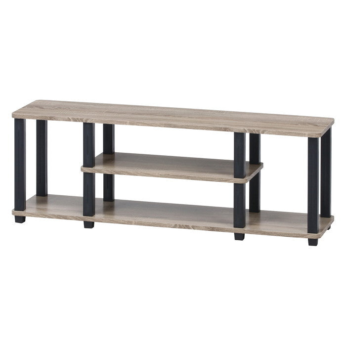 フィット TVラック テレビ台 テレビボード TVボード AVラック W110 NA×BK ナチュラル×ブラック 1115 ×295 ×408 fj-99913の画像