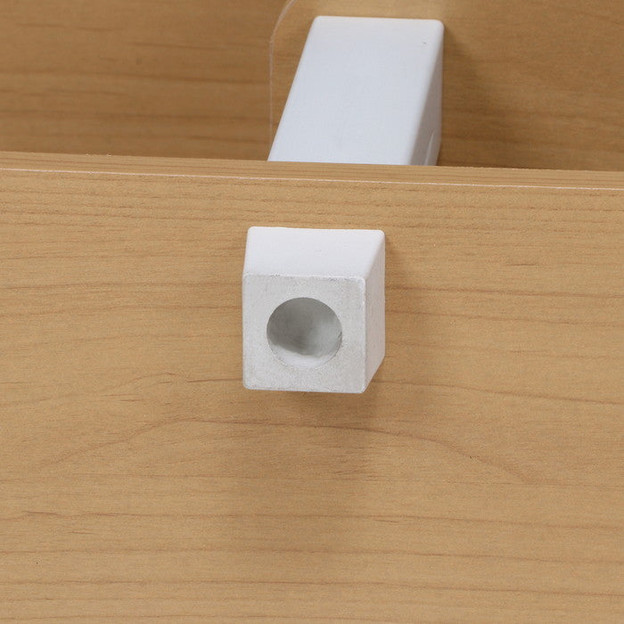 フィット TVラック テレビ台 テレビボード TVボード AVラック W110 NA×WH ナチュラル×ホワイト 1115 ×295 ×408 fj-99914の画像