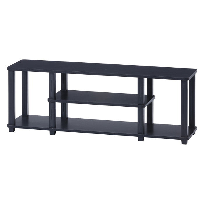 フィット TVラック テレビ台 テレビボード TVボード AVラック W110 BR×BK ブラウン×ブラック 1115 ×295 ×408 fj-99915の画像